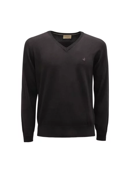 Sweter Brooksfield wełniany czarny