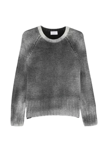 Lung pulover Arovescio cu gradient gri