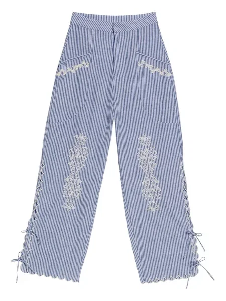 Spodnie Agua Bendita niebieskie