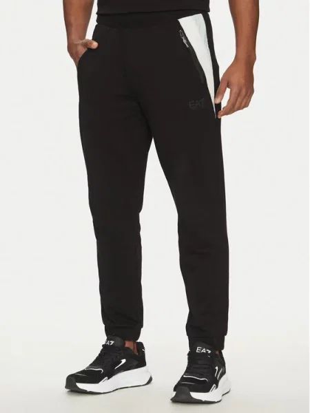 Emporio Armani Спортивні штани чорний