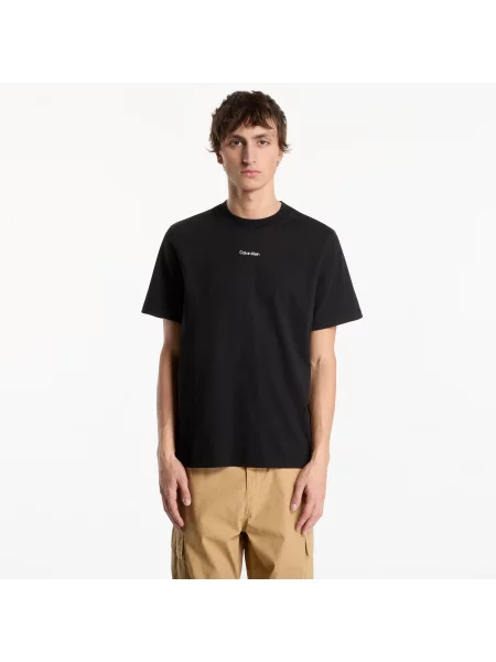 Tricou Calvin Klein Jeans Ss Easy Retro Ca Black L negru