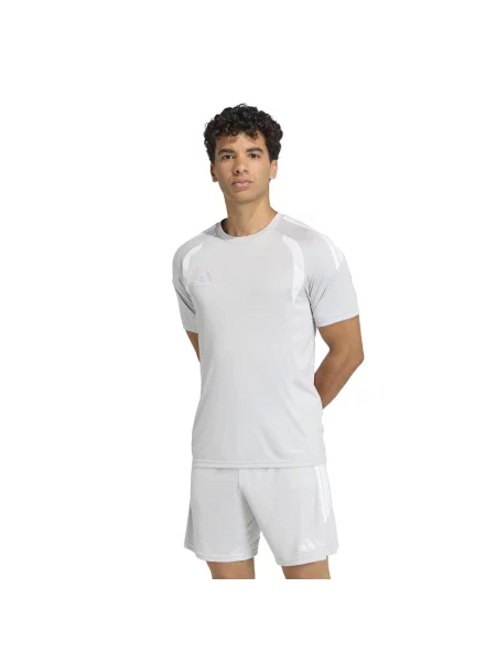 ADIDAS PERFORMANCE Funkčné tričko svetlosivá biela