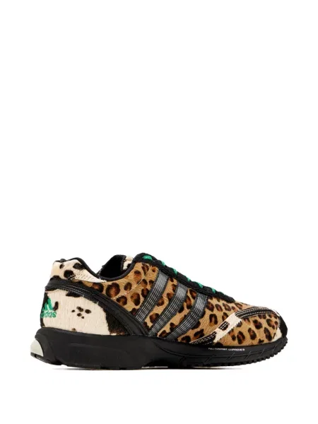 Prugaste tenisice Adidas Adizero s vezicama od brušene kože crna