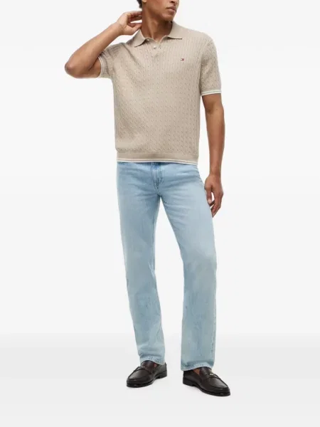 Πλεκτό μικρός polo Tommy Hilfiger