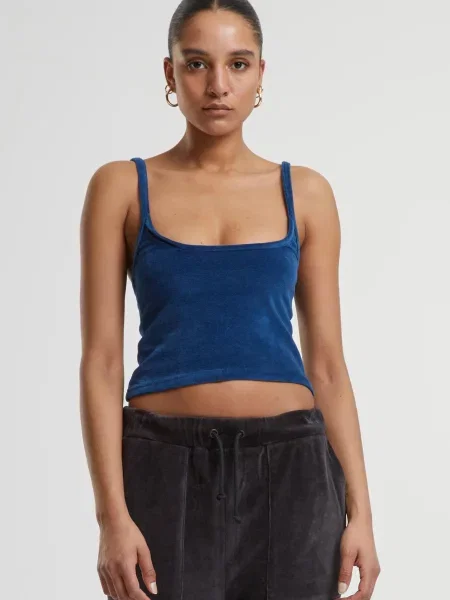 Urban Classics Top regal albastru