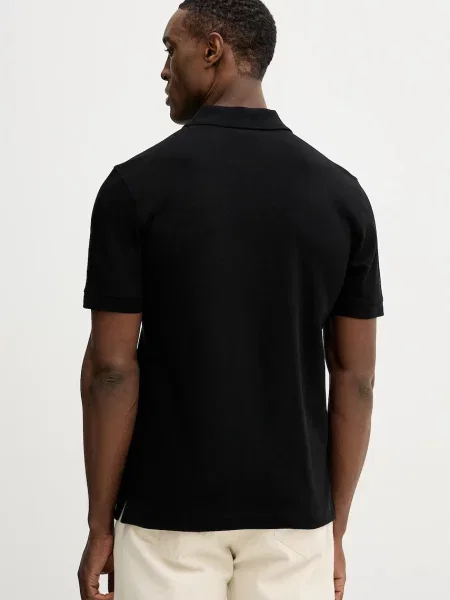 BOSS polo de Pallas uni negru