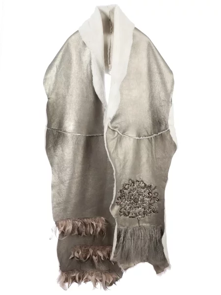 Płaszcz Le Cuir Perdu szary