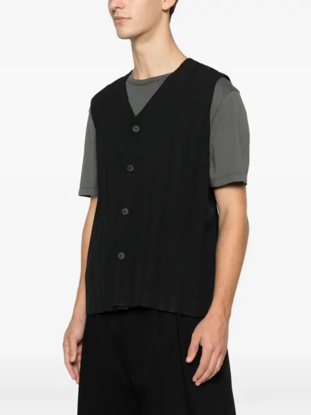 Елек Homme Plissé Issey Miyake черно