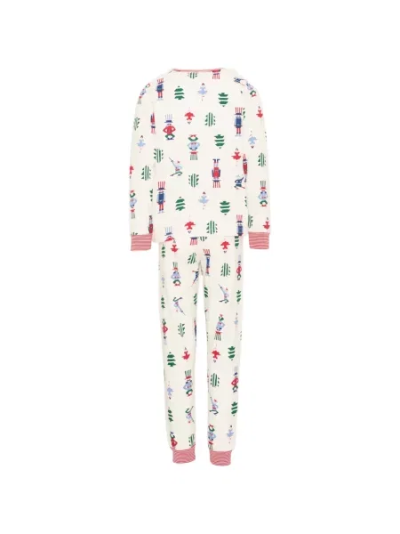 Piżama dziecięca Petit Bateau biała