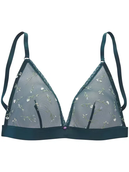 LASCANA Sutien petrol verde