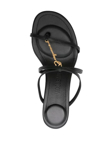 Papuci tip mules Jacquemus negru