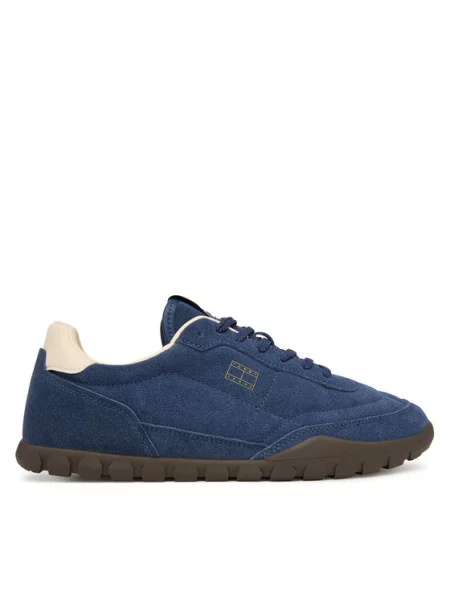 Tenisice Tommy Jeans Tommy Jeans Low Suede Runner Tamnoplava
