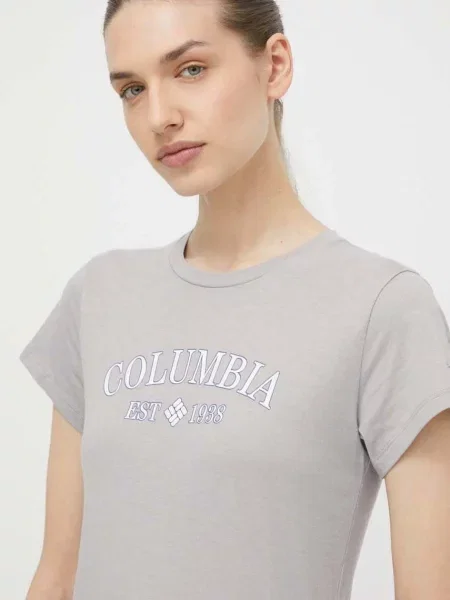Тениска Columbia Trek сиво