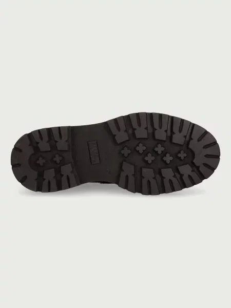 Velúr félcipő Steve Madden barna