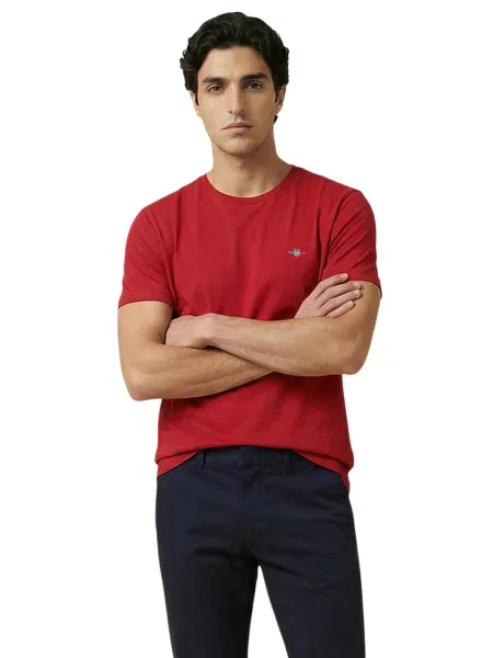 Tricou Gant albastru