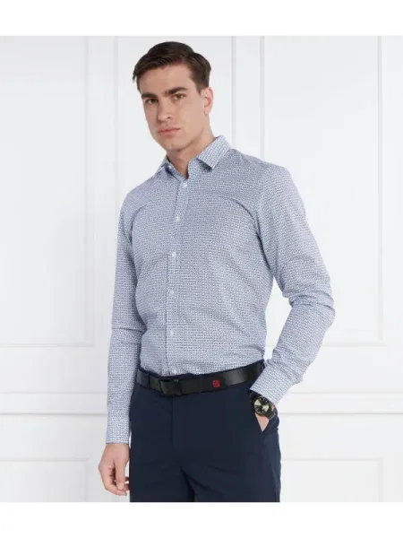 HUGO Cămașă | Extra slim fit albastru