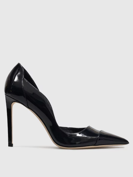 Кожаные лаковые туфли Jimmy Choo синие