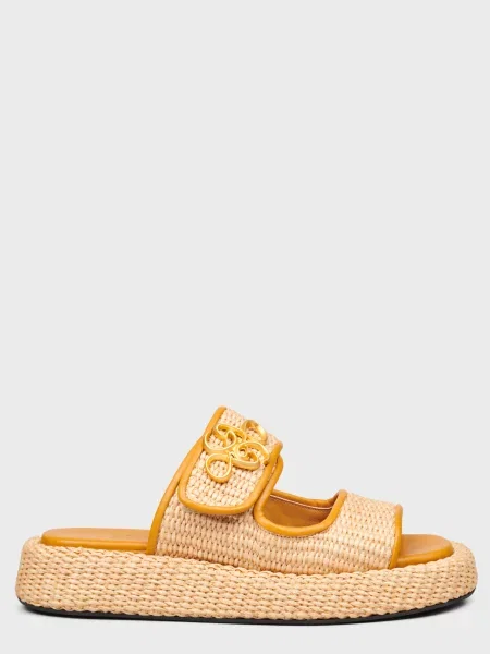 Шлепанцы Loriblu бежевые