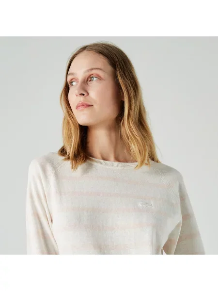 Lacoste Sweter różowy