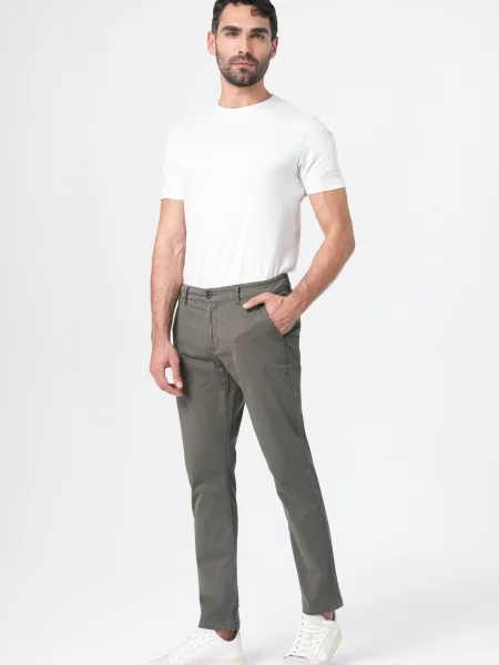M.O.D MIRACLE OF DENIM Pantaloni eleganți închis verde