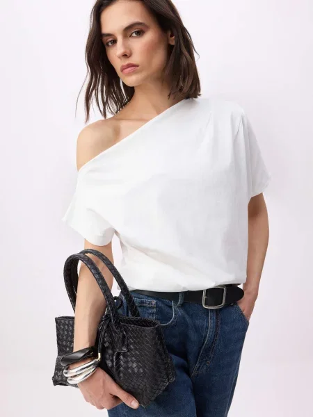 Trendyol Tricou alb