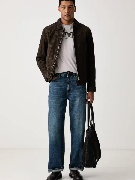 Calvin Klein Jeans tričko pánske sivá