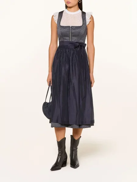 Krüger Dirndl Halenka Teagan bílá