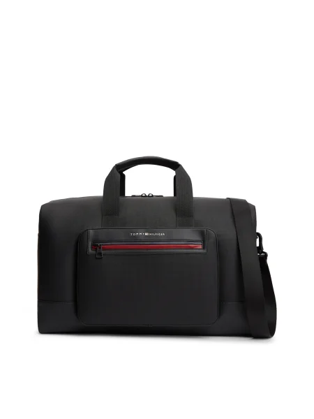 TOMMY HILFIGER Geantă de călătorie Foundation roșu negru