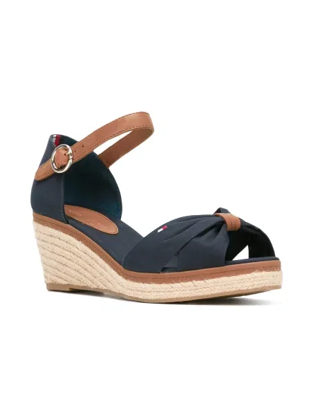 Sandale Tommy Hilfiger cu vârf deschis albastru