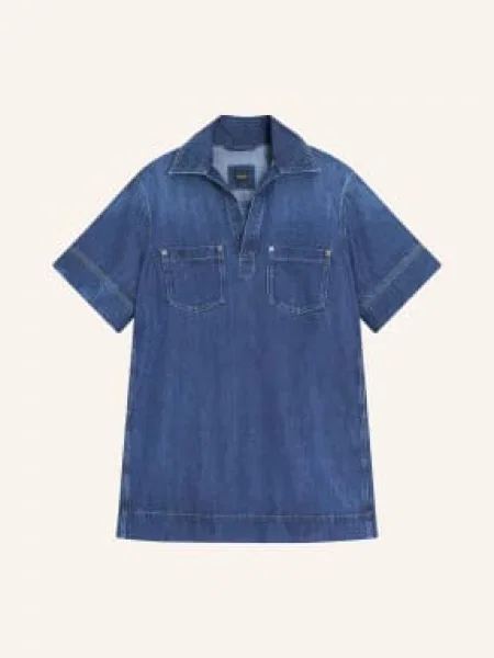 Boss Sukienka Jeansowa blau