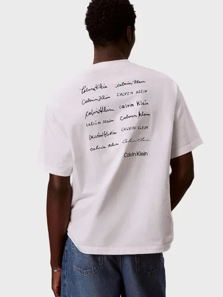 Футболка Calvin Klein Jeans біла