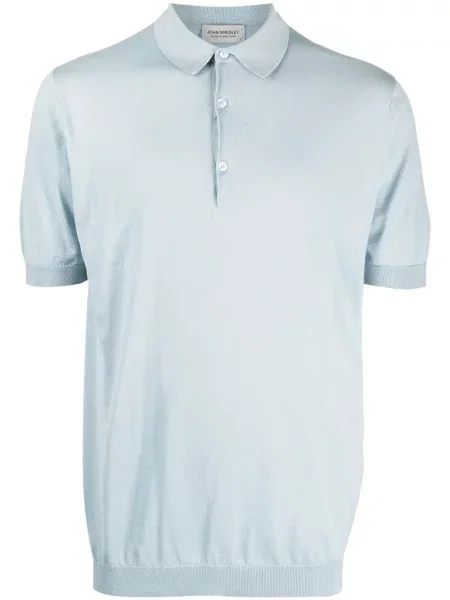 Klasična polo majica John Smedley plava