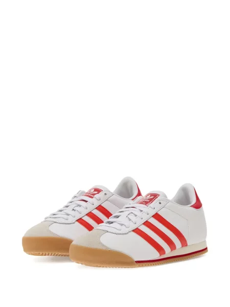 Кожени маратонки Adidas Adizero с перли бяло