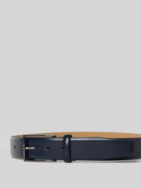 Z detalami z logo Lloyd Men's Belts granatowy