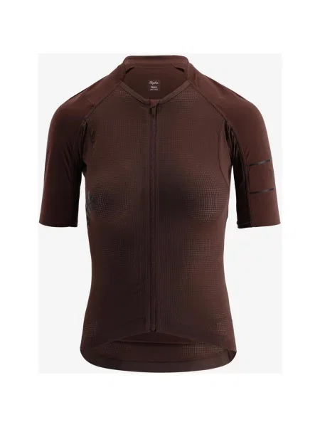 Koszulka Rapha Pro Team Lightweight z krótkim rękawem S brązowa