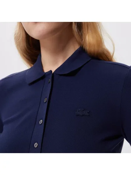 Lacoste поло синє