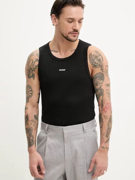 Kratka majica HUGO črna