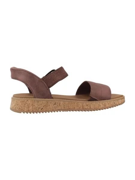 Sandále Skechers Bobs Sun Vibe hnedá