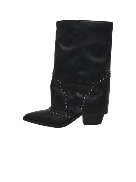 STEVE MADDEN Cizme de cowboy Saddle' negru