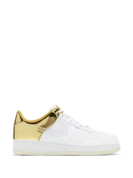 Sneakerși Nike Air Force 1 cu șireturi din dantelă alb
