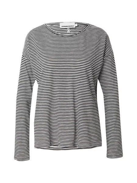 ARMEDANGELS Tričko černá bílá