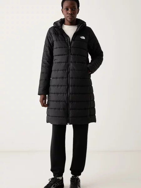 The North Face jachetă lungă pentru femei Aconcagua negru
