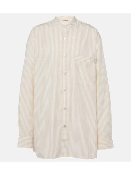 Cămașă Birkenstock 1774 cu dungi bej