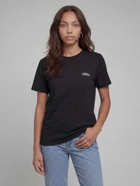 JJ Rebel Tricou JREBWZOEY negru alb