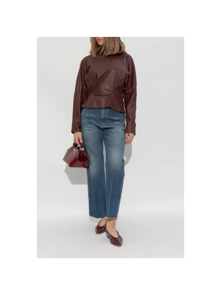 Jeansy Victoria Beckham niebieskie