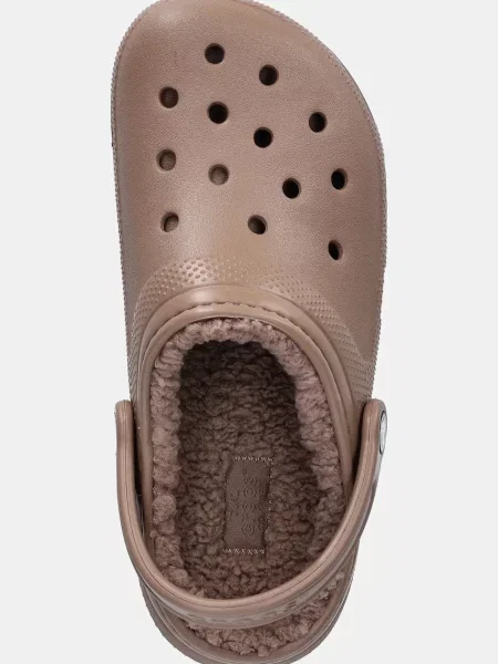 Классические тапочки Crocs коричневые