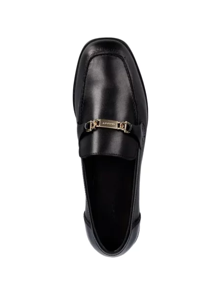 Кожени лоуфъри Gant черно