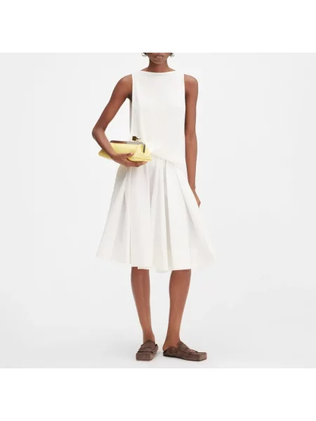 Spódnica Jacquemus biznesowa biała