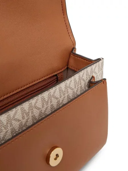 Portofel Michael Michael Kors cu broderie plisat negru