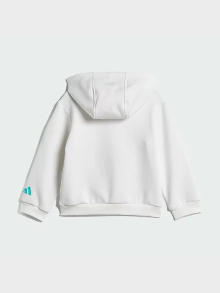 Костюмный спортивный костюм Adidas белый